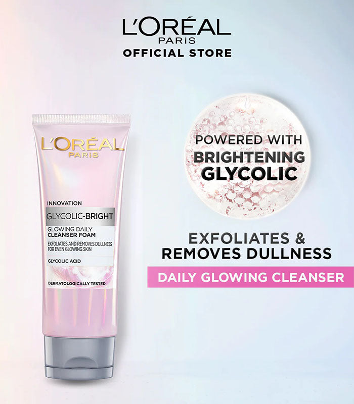 Loreal Glycolic Face Wash 100ml