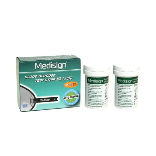 Medisign 25X2 M 2 Test Strips