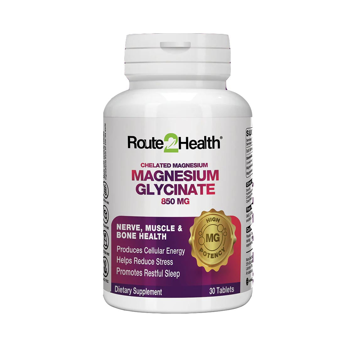 Route 2 Health Magnessium Glycinate 850mg