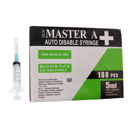 Syringe 5CC Master Plus