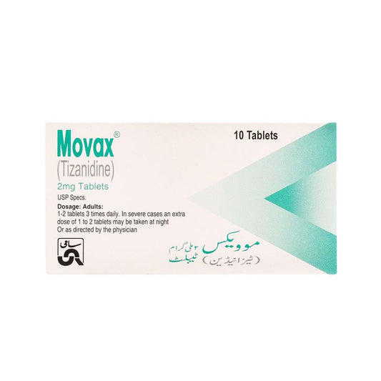 Movax 2mg Tablets