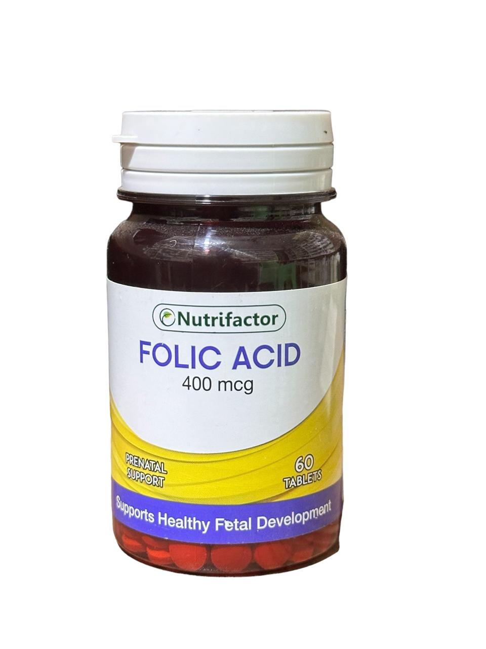 Nutrifactor Folic Acid 400mcg