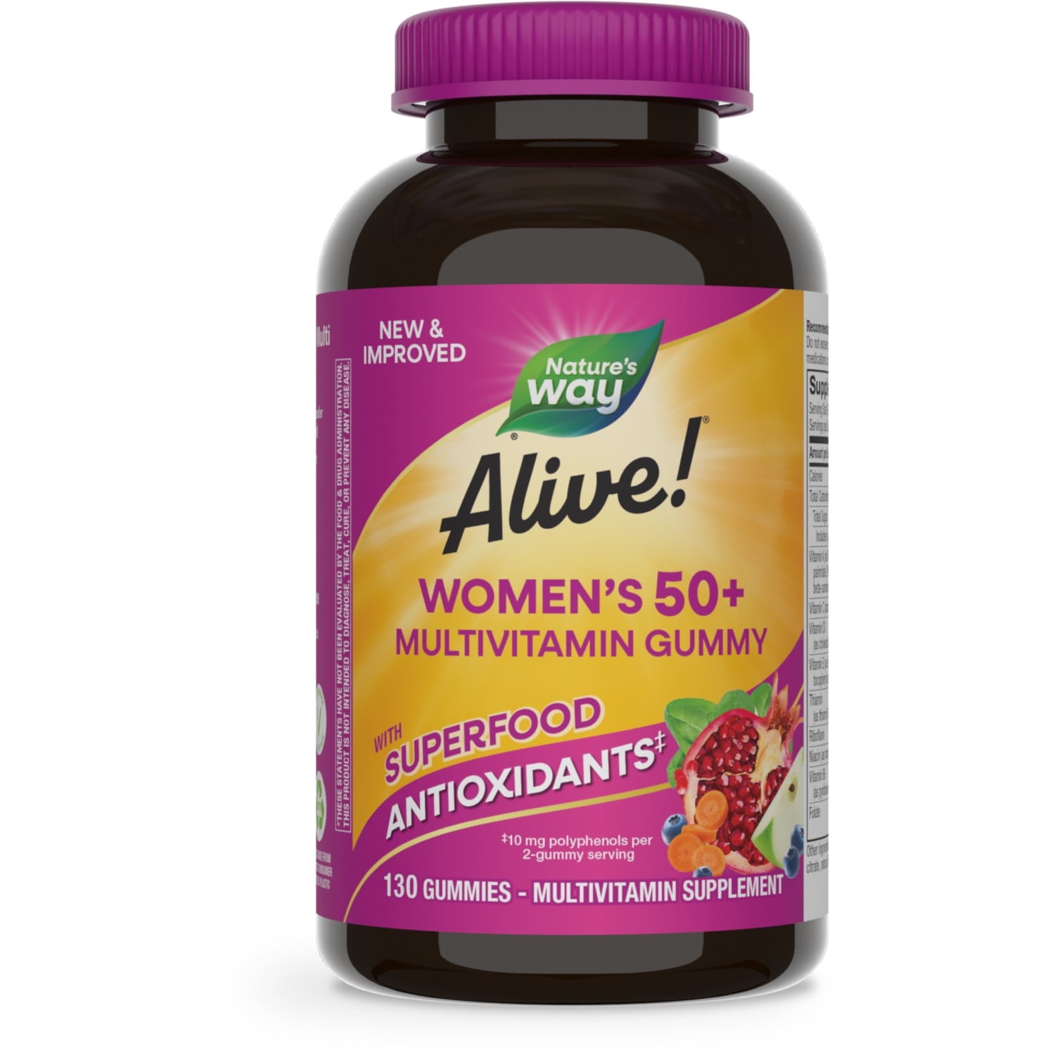 Alive Multivitamins 50+ Gummies