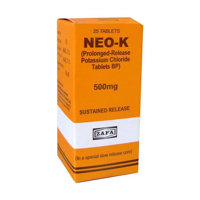Neo K 500mg Tablets (25s)