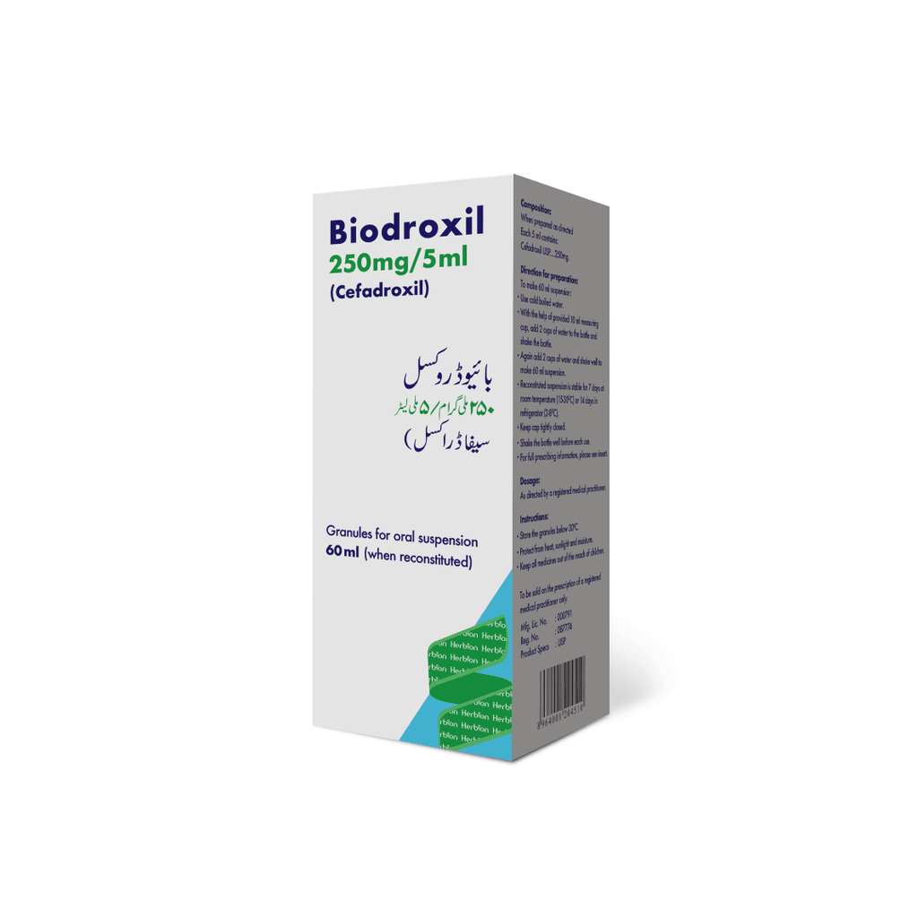 Biodroxil 250mg Syrup