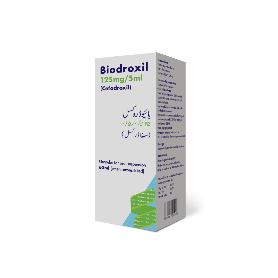 Biodroxil 125mg Syrup