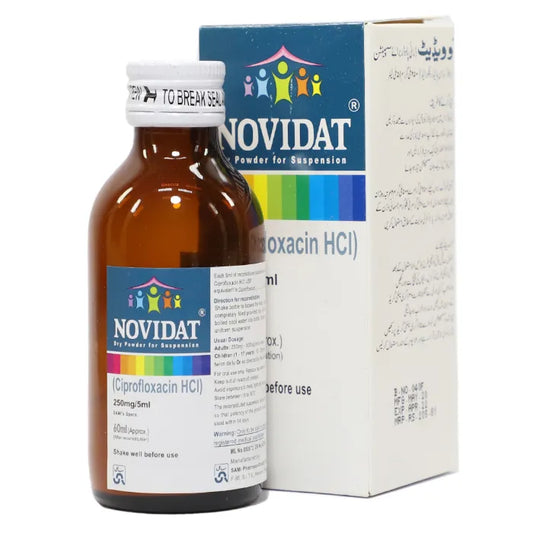 Novidat 250mg 60ml Syrup
