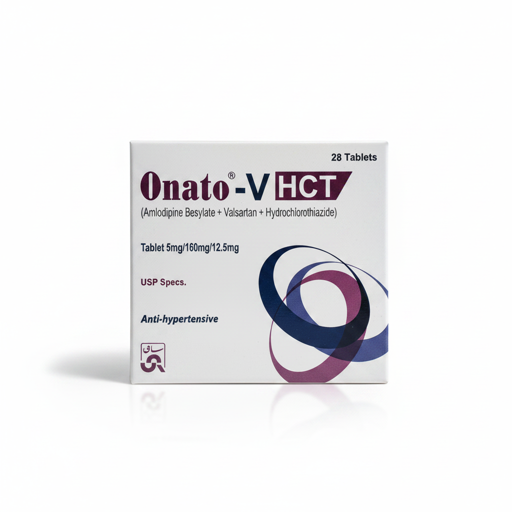 Onato V Hct 5/ 160/12.5mg Tablets