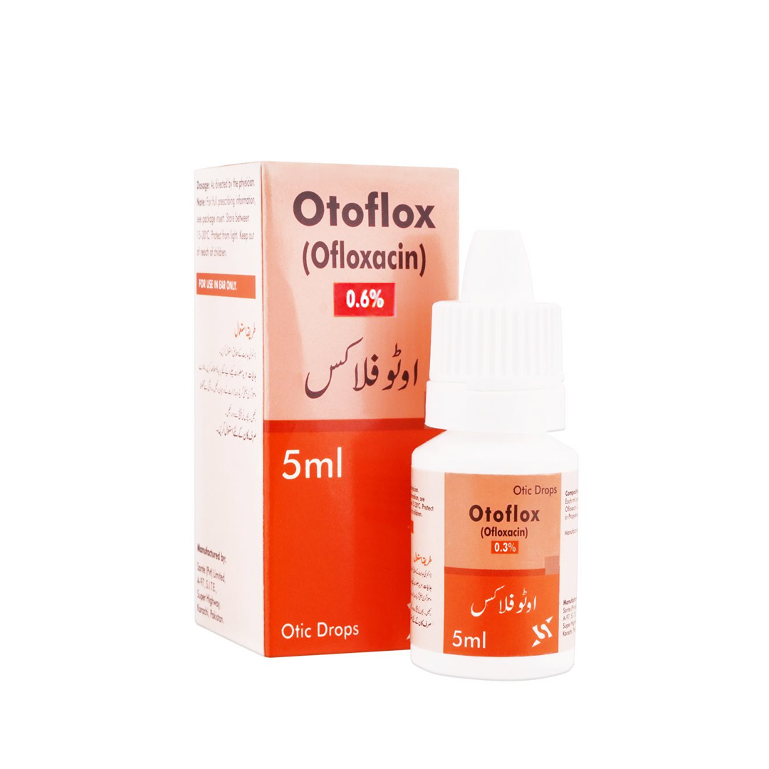 Otoflox 0.6% E 5ml Drops