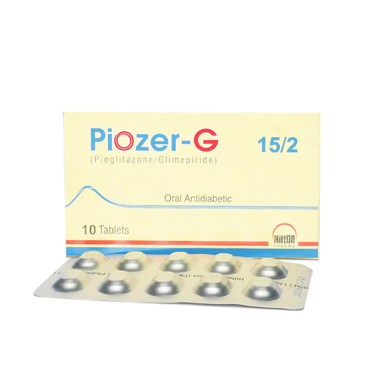Piozer G 15/2mg Tablets