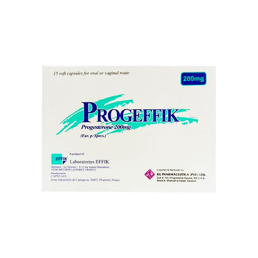 Progeffik Oral OR Vaginal Route 200mg
