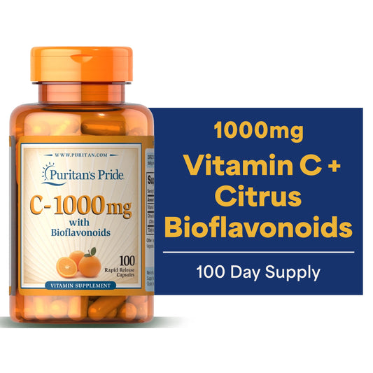 Puritans Pride Vitamin C 1000mg Tablets