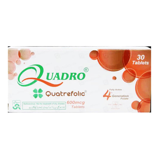 Quadro 600mcg Tablets