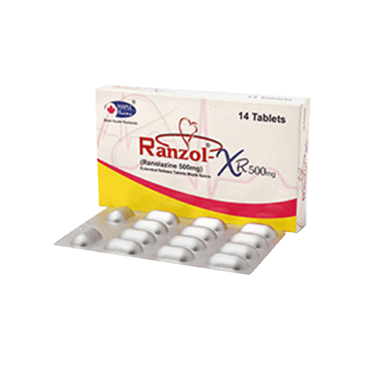 Ranzol XR 500mg Tablets