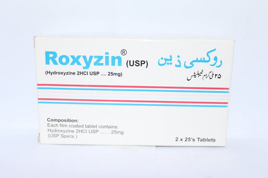 Roxyzin 25mg Tablets