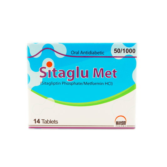 Sitaglu Met / 1000mg 50mg Tablets
