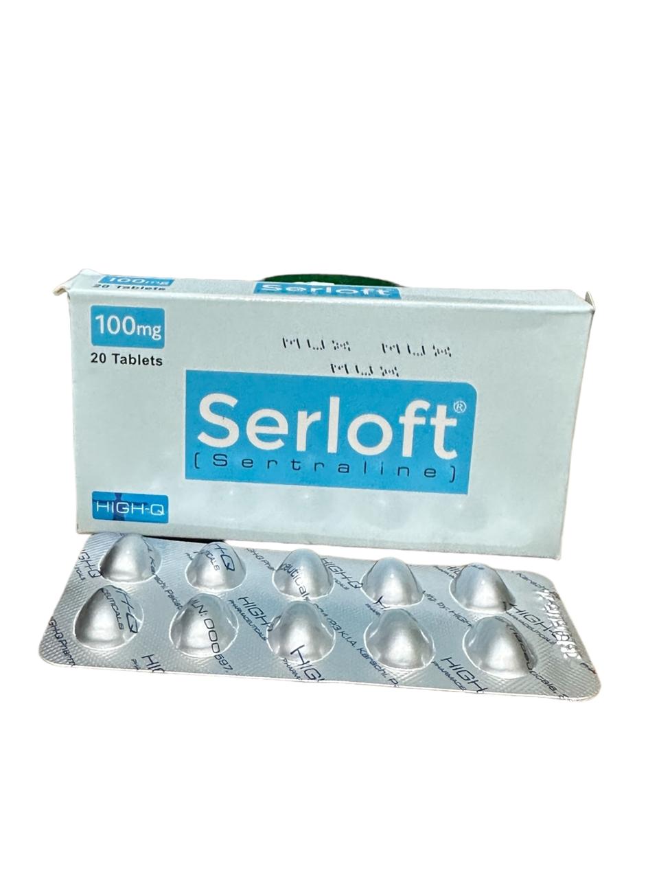 Serloft 100mg Tablets