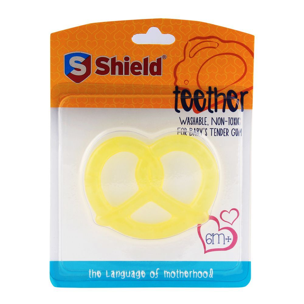 Shield Silicone Teether 6M+
