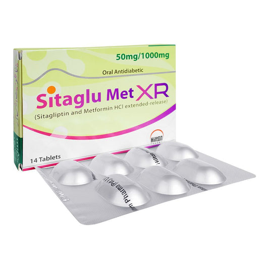 Sitaglu Met XR 50/1000mg Tablets