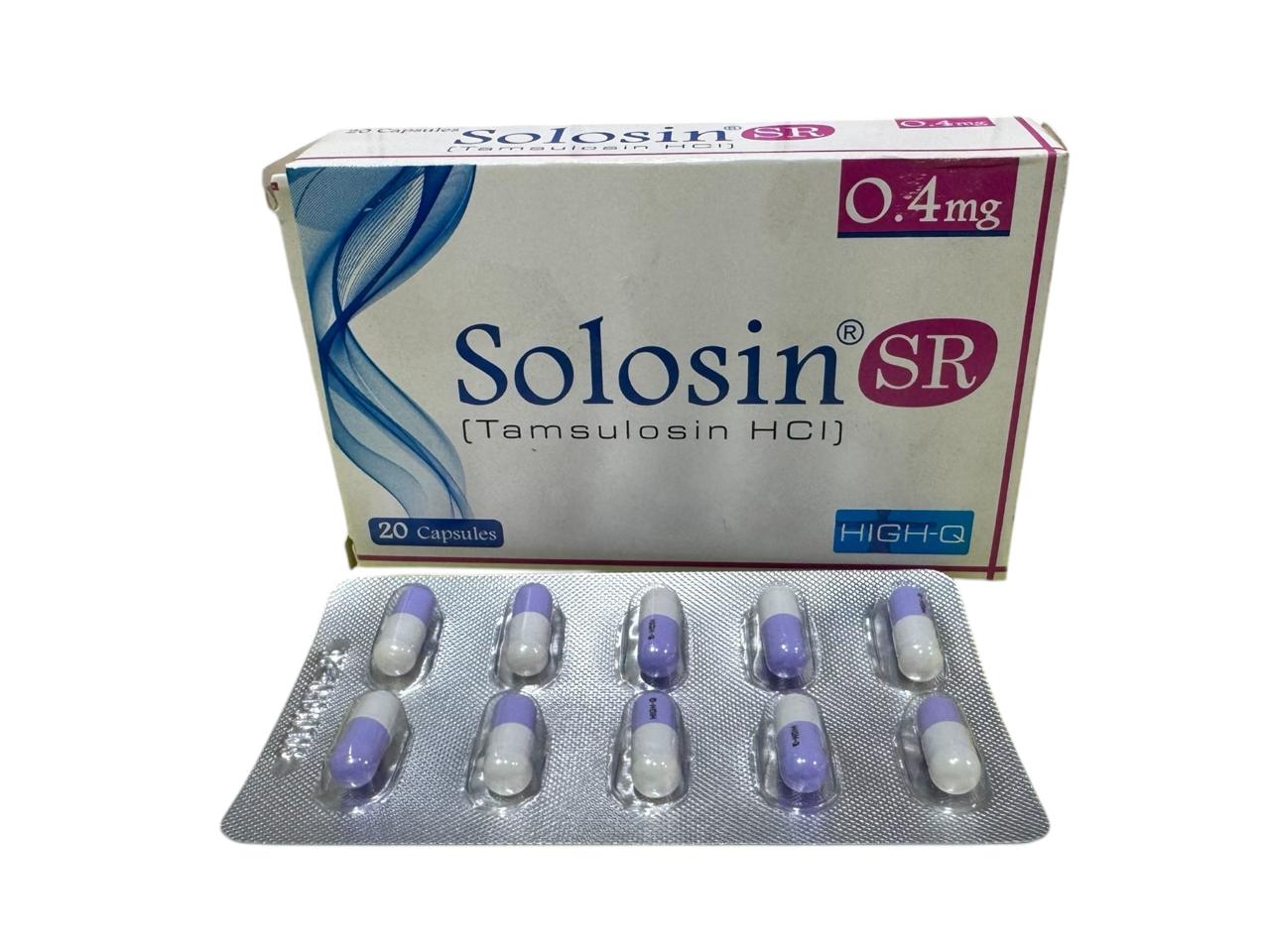 Solosin SR 0.4mg Capsules