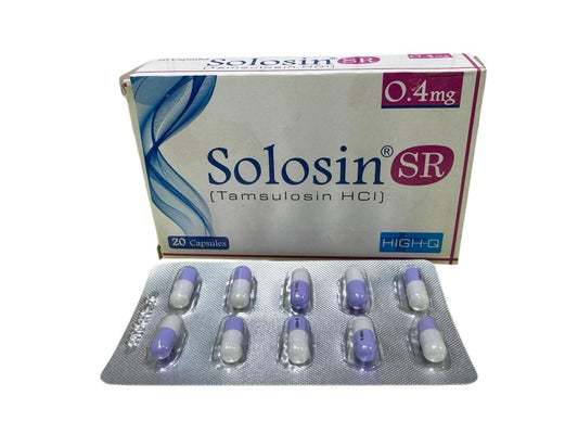 Solosin SR 0.4mg Capsules