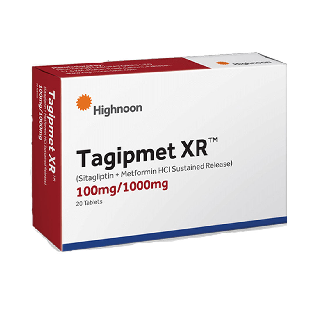 Tagipmet XR 100/1000mg Tablets