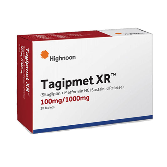 Tagipmet XR 100/1000mg Tablets