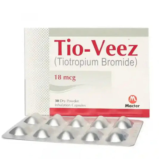 TIO-VEEZ (30) 18mcg Tablets