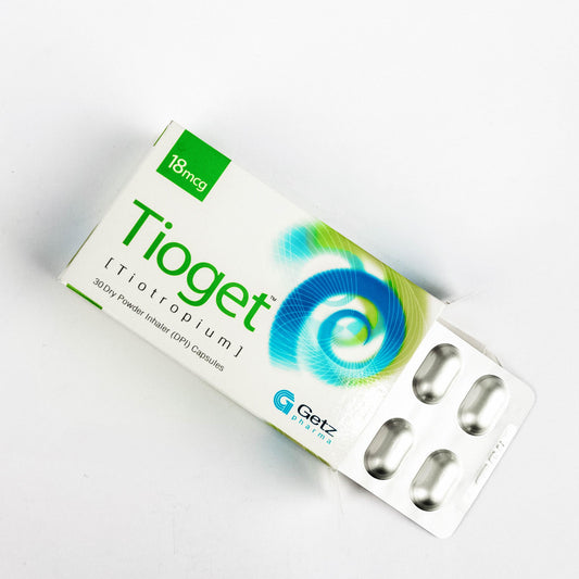 Tioget 18mcg Capsules