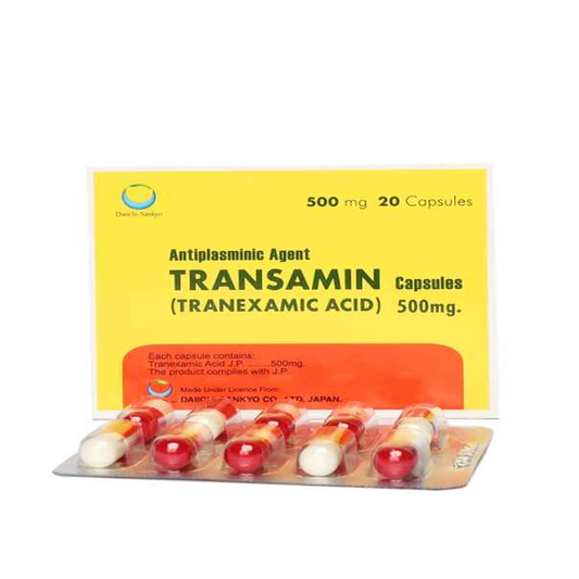 Transamin 500mg Capsules