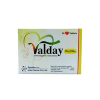 Valday 10/160mg Tablets