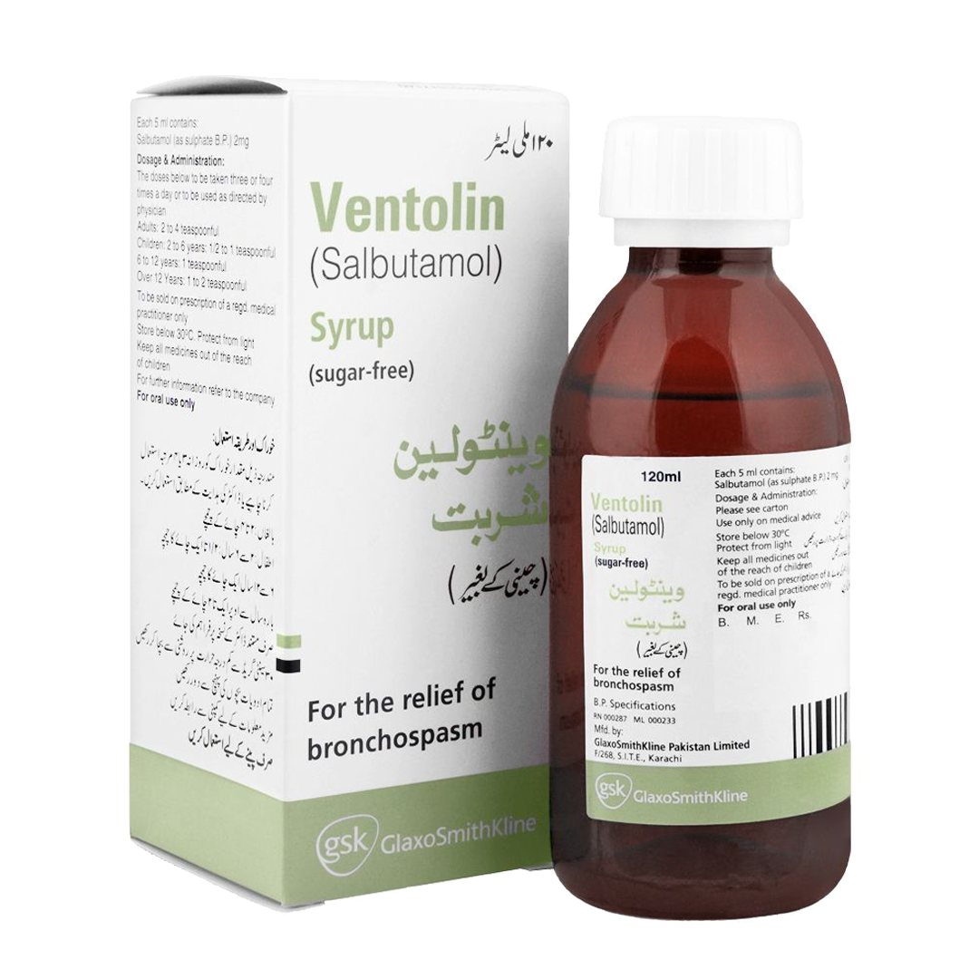Ventolin 120ml Syrup