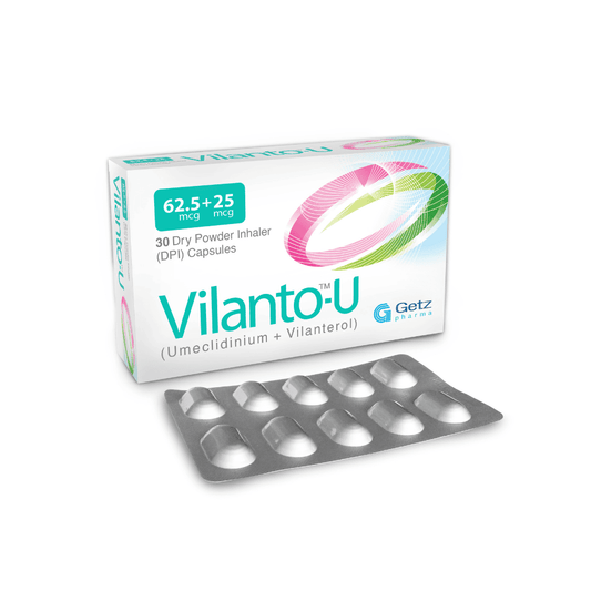Vilanto UF 200/ 62.5/25mg Capsules