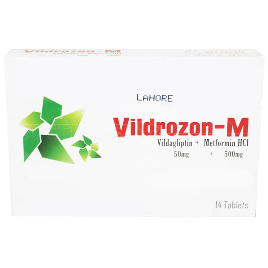 Vildrozon M 50/500mg Tablets