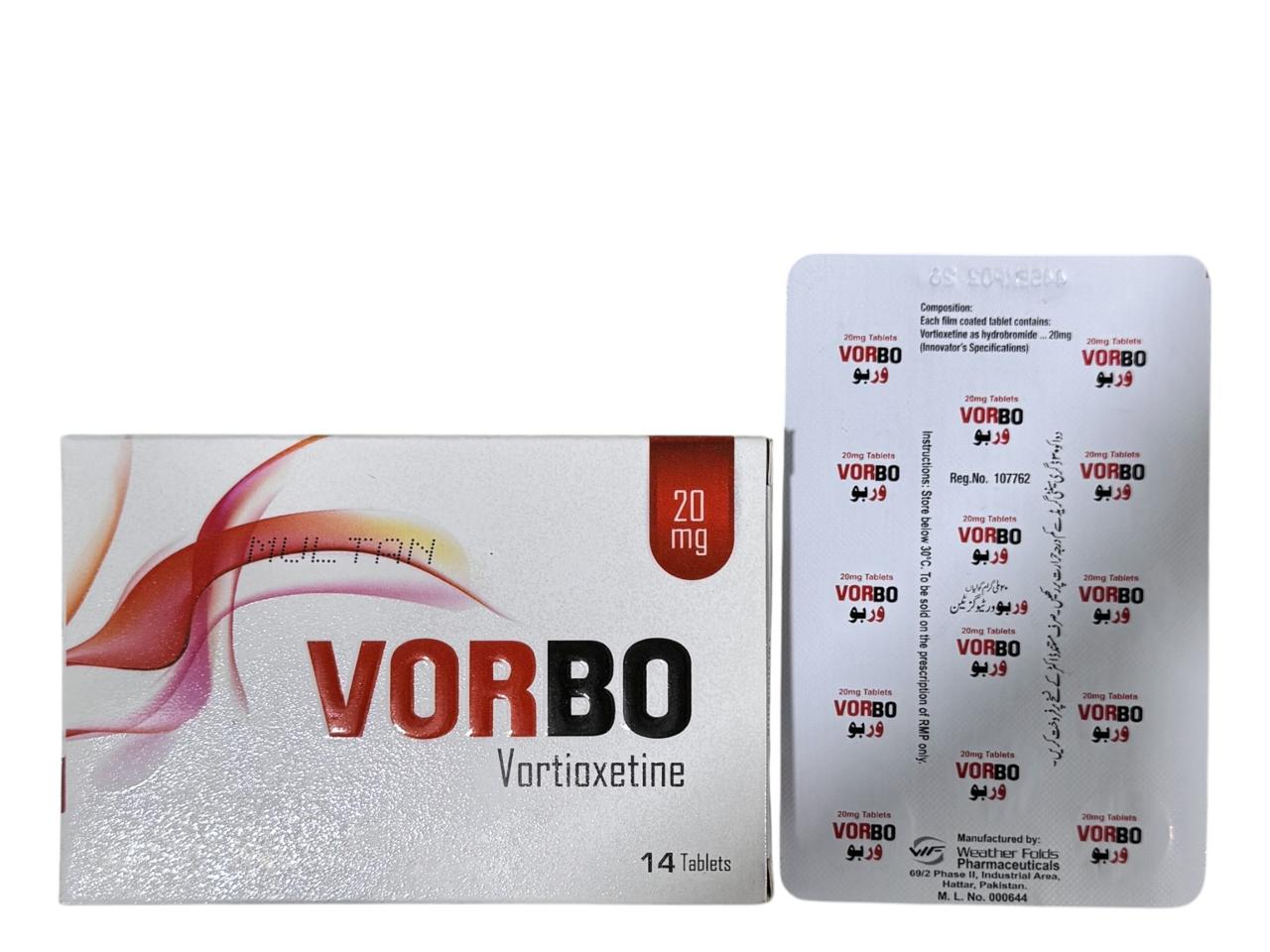 Vorbo 20mg Tablets