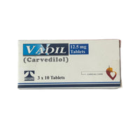 Vadil 12.5mg Tablets