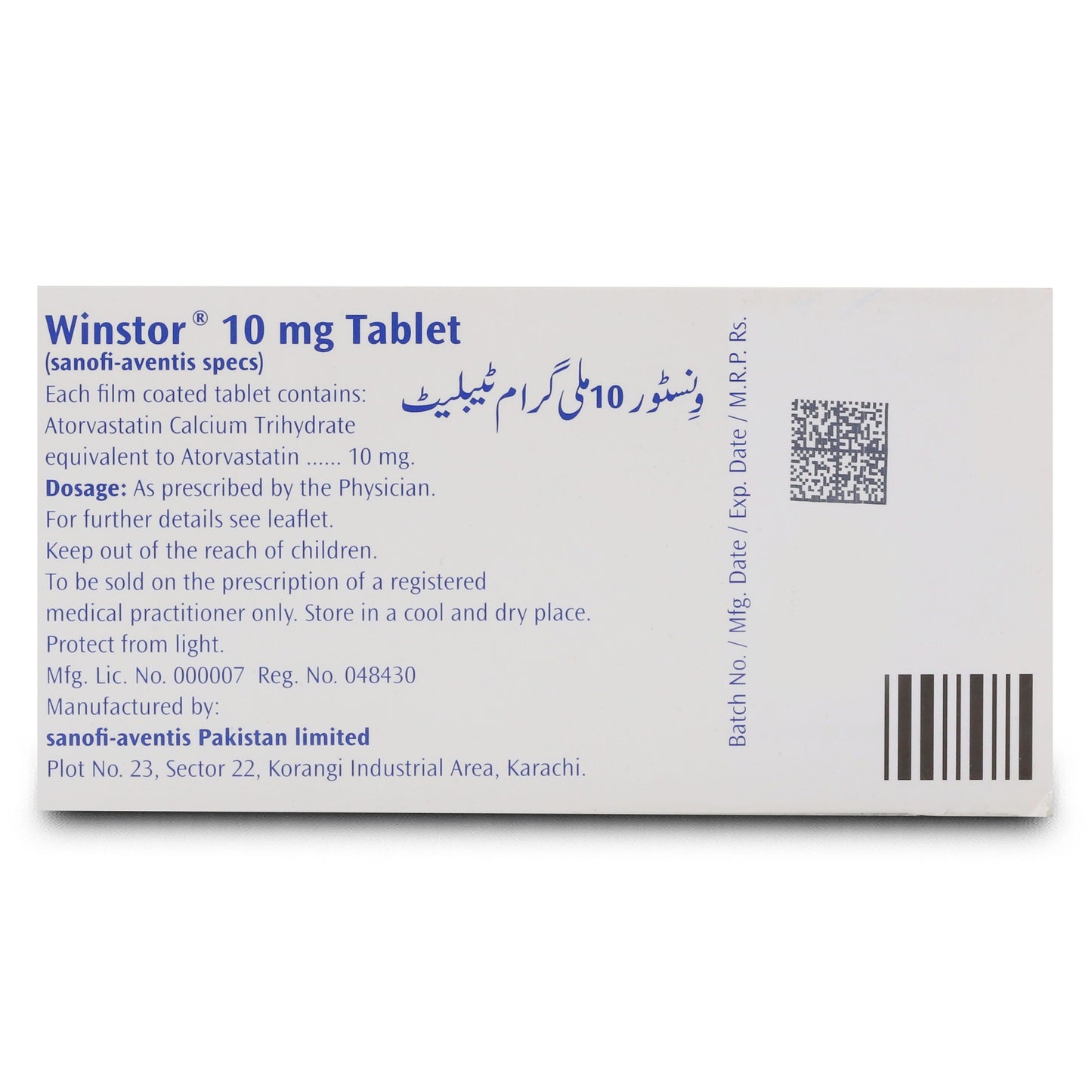 Winstor 20mg Tablets
