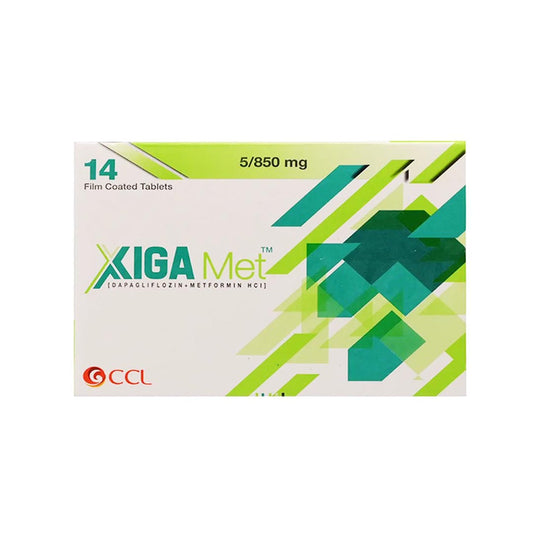 Xiga Met 5/850mg