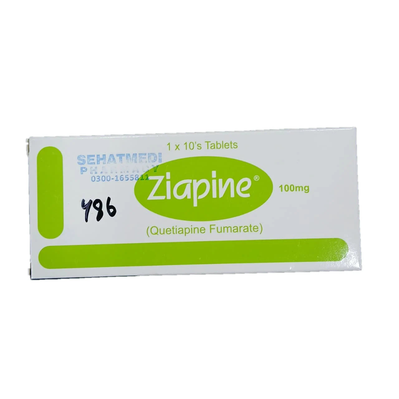 Ziapine 100mg Tablets