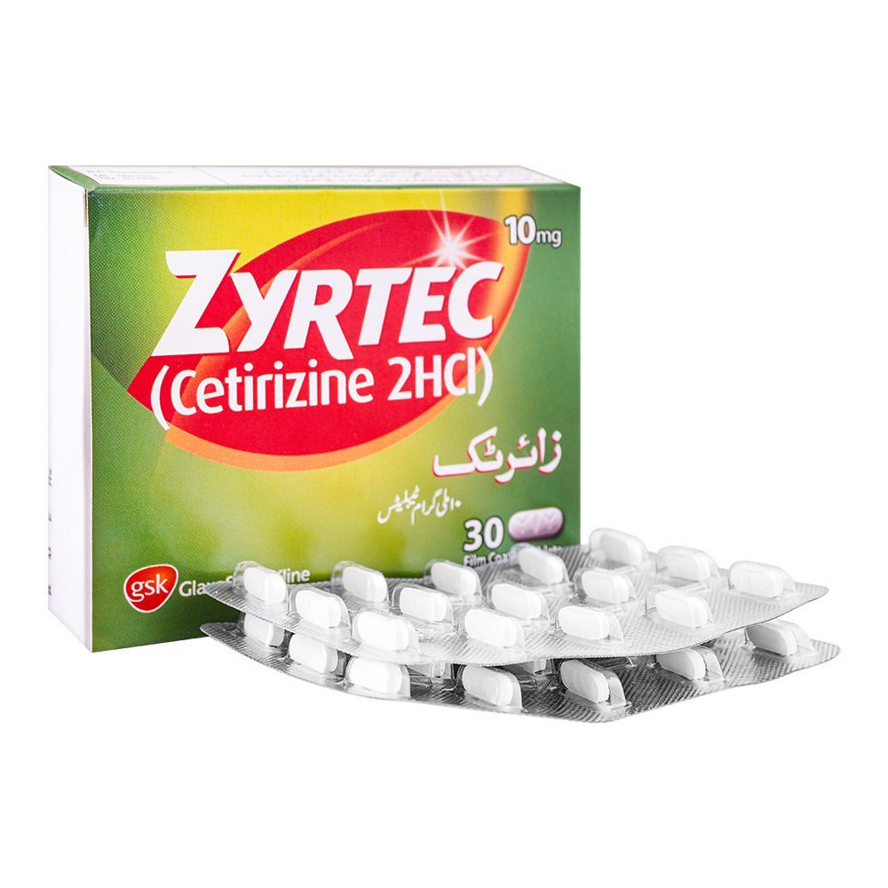 Zyrtec 30 Tablets