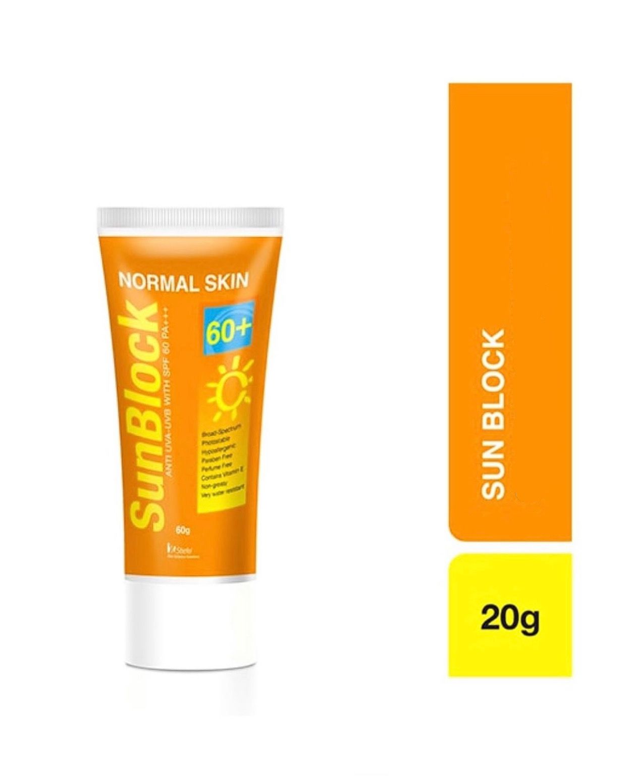 Sunblock 60SPF 20g Cream