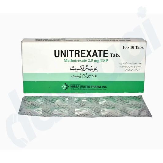 Unitrexate 2.5mg Tablets