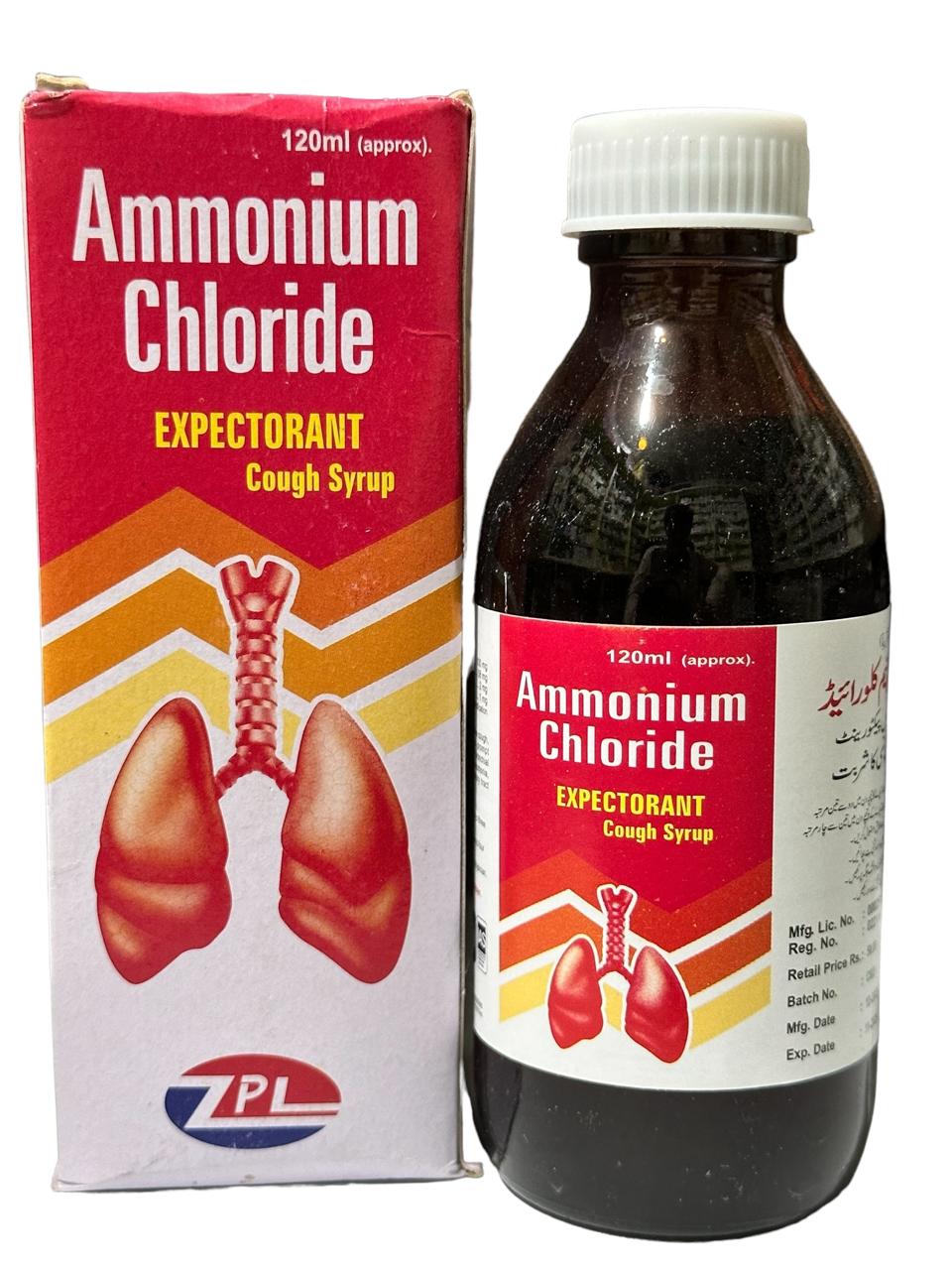 Ammonium Chloride 120ml Syrup