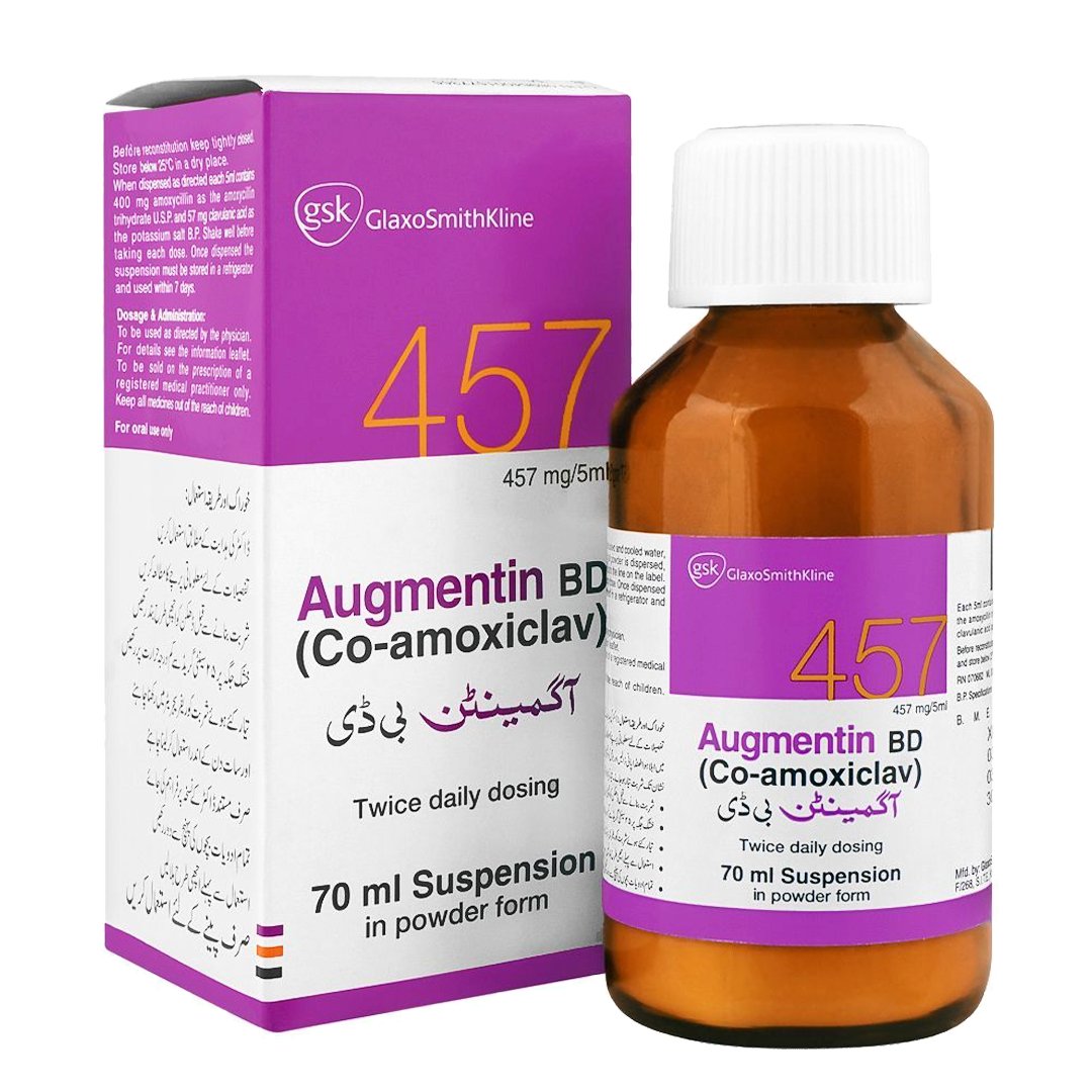 Augmentin BD 457/5ml 70ml Syrup