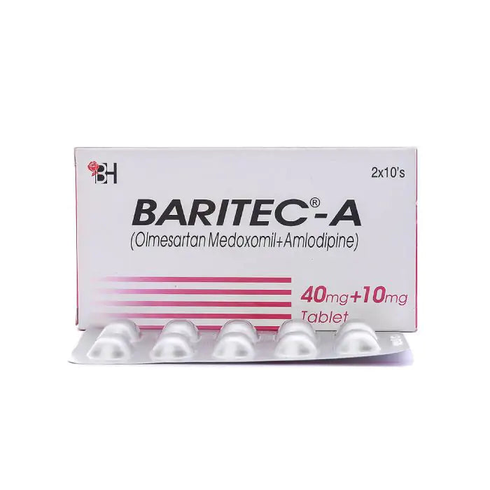 Baritec A 40/10mg Tablets