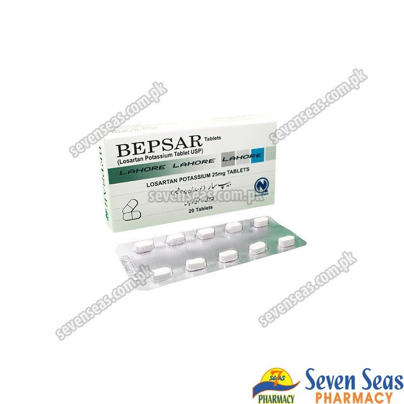 Bepsar 25mg Tablets
