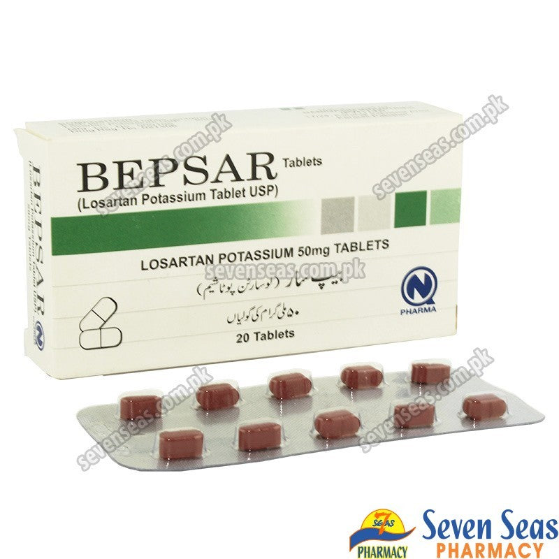 Bepsar 50mg Tablets