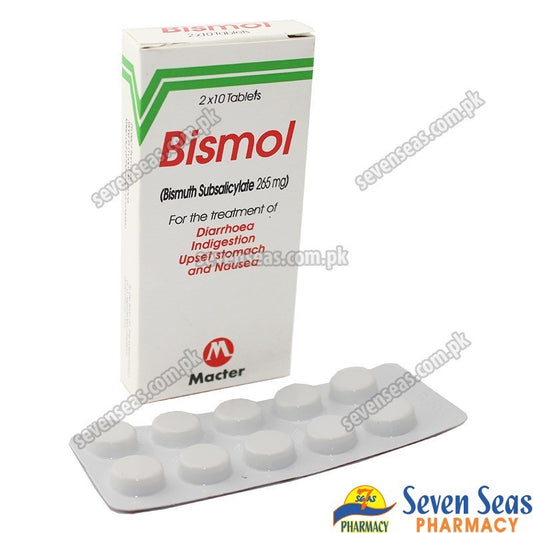 Bismol 265mg Tablets