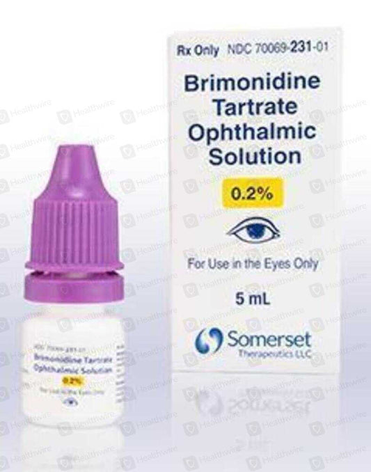 Brimonidine Tartrate 0.2% Eye Drops