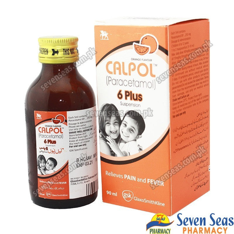 Calpol 6 Plus 90ml Syrup